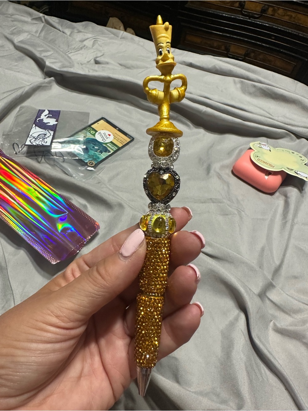 Lumiere beaded bling pen